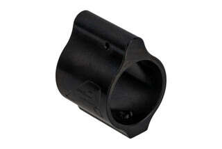 Aero Precision low profile .875" gas block for the AR-15 and AR-10 features a black nitride finish.